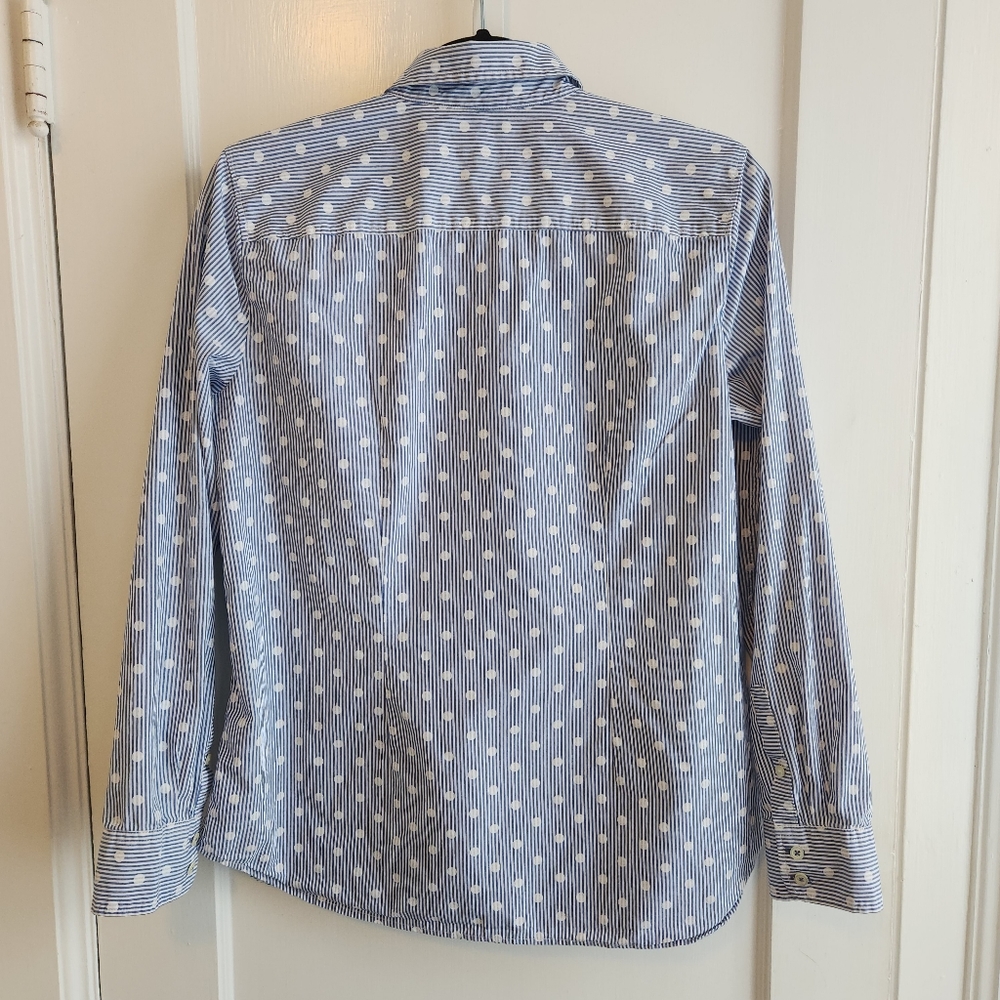 Talbots Button Down Shirt Medium - image 2